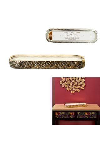 Vela perfumada Or du temps Dourado