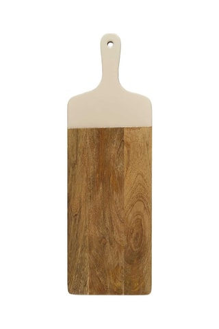 Tábua de serviço em madeira de mangueira - 58 x 2 x 19 cm