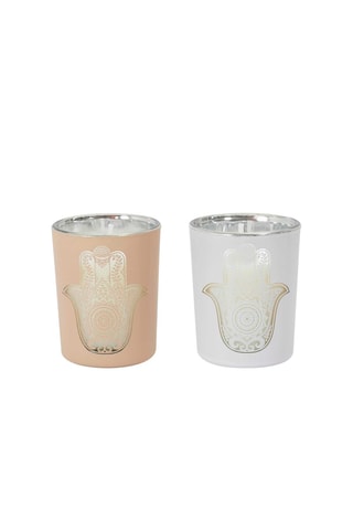 Coffret 7 velas perfumadas Mirage Almíscar branco e rosa