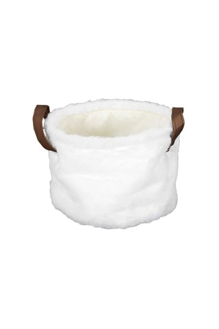 3 cestos efeito pelo Branco