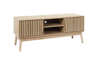 Móvel TV 2 portas em madeira - 117 x 48 x 40 cm