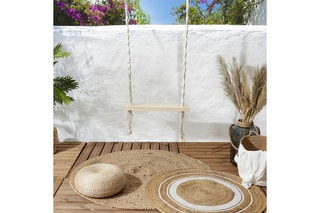 Baloiço macramé Branco