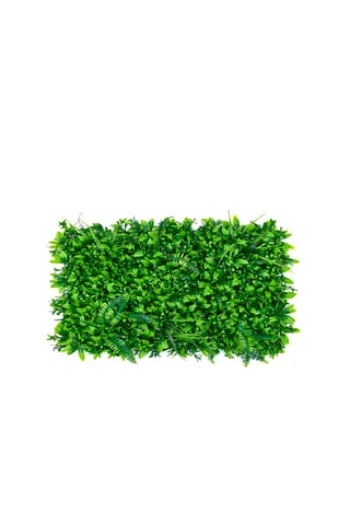 Parede vegetal artificial Verde - 60 x 40 x 10 cm