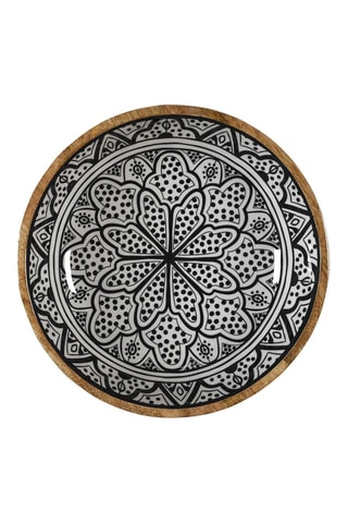 Saladeira em madeira de mangueira -  28 cm
