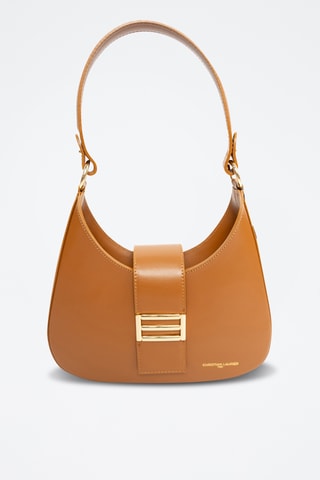 Leren Handtas Inaya - - Camel