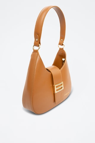 Leren Handtas Inaya - - Camel