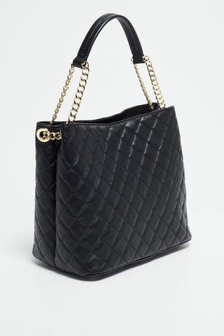 Leren Shopper Gabriel Zwart - Zwart