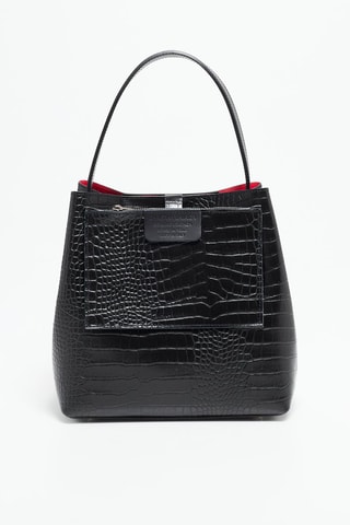 Leren Handtas Lola - Zwart