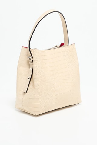 Leren Handtas Lola - Beige