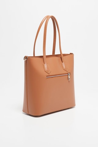 Leren Handtas Gia - Camel