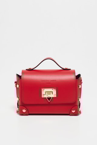 Leren Schoudertas Mila - Rood