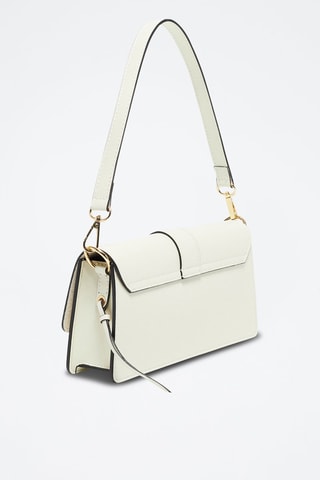 Leren Handtas Hazel - Wit
