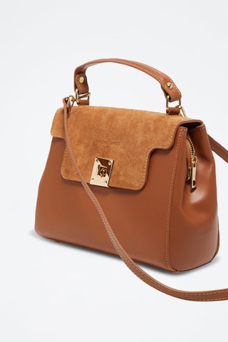 Leren Schoudertas Selya - Camel