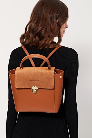 Leren Rugtas Arizona - Camel