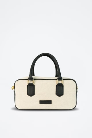 Sac à main en cuir Isadora - Noir