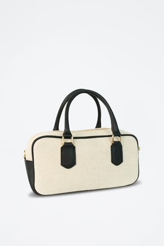 Sac à main en cuir Isadora - Noir