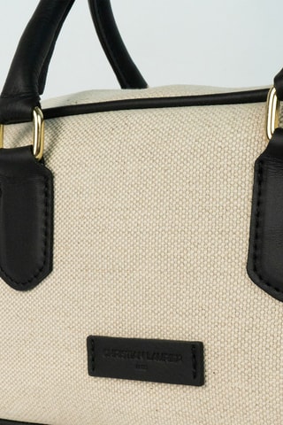 Sac à main en cuir Isadora - Noir