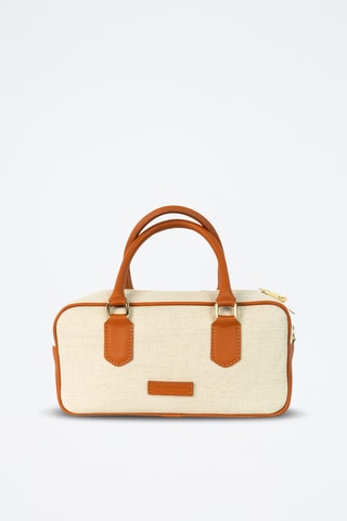 Sac à main en cuir Isadora - Camel