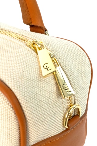 Sac à main en cuir Isadora - Camel