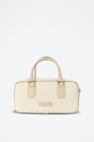 Sac à main en cuir Isadora - Taupe