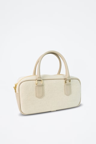 Sac à main en cuir Isadora - Taupe