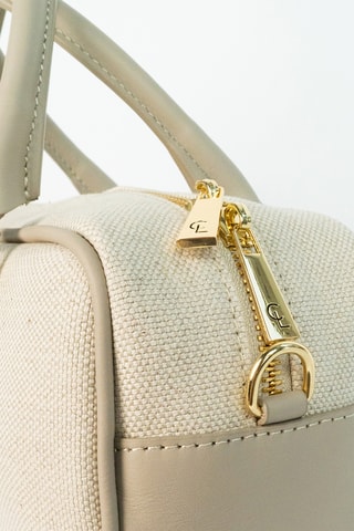Sac à main en cuir Isadora - Taupe