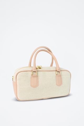 Sac à main en cuir Isadora - Rose clair