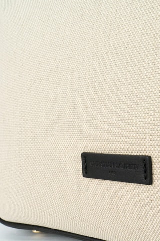 Sac porté épaule en cuir Tara - Noir