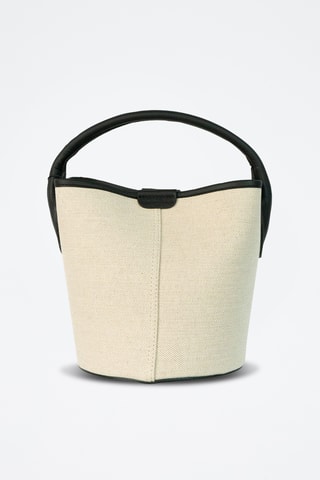 Sac seau en cuir Lana - Noir
