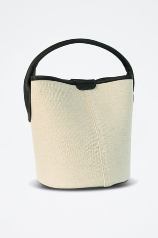 Sac seau en cuir Lana - Noir