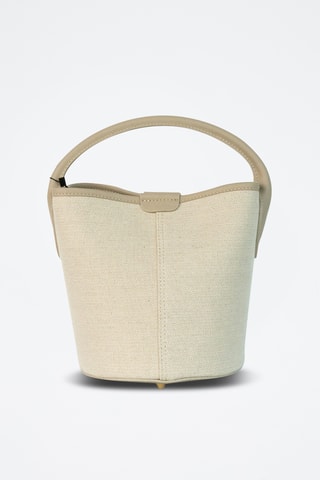 Sac seau en cuir Lana - Taupe