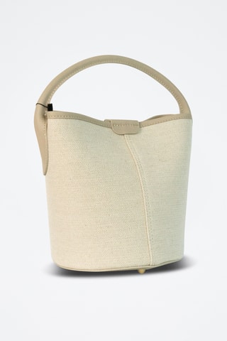 Sac seau en cuir Lana - Taupe
