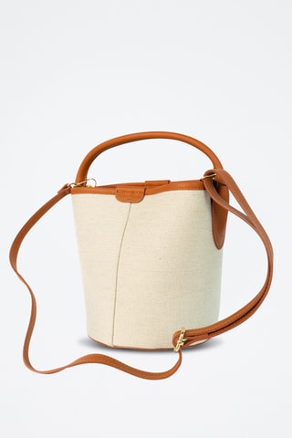 Sac seau en cuir Lana - Camel