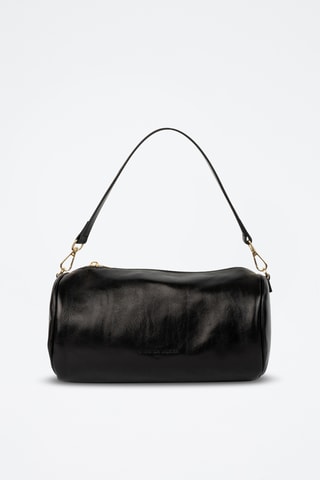 Sac bandoulière en cuir Mei - Noir