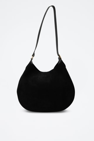 Sac bandoulière en cuir Olya - Noir