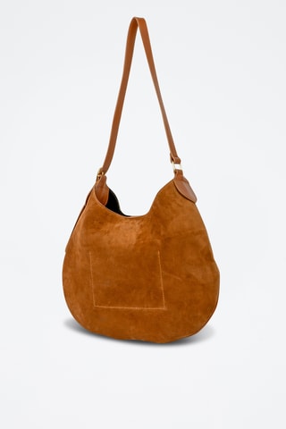 Sac bandoulière en cuir Olya - Camel