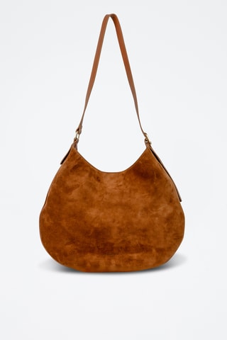 Sac bandoulière en cuir Olya - Camel