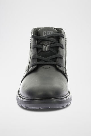 Boots en cuir Trey - Noir