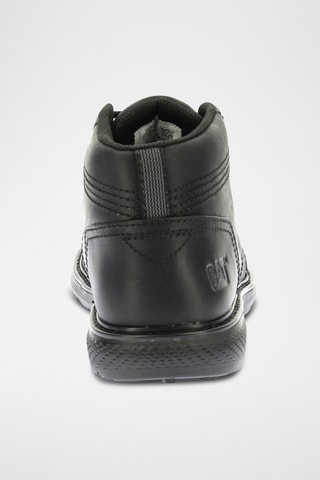 Boots en cuir Trey - Noir