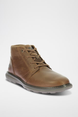 Boots en cuir Trey - Marron