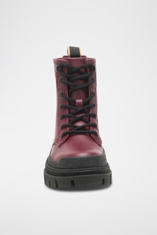 Boots en cuir Hardwear - Bordeaux 
