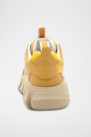 Baskets en nubuck Imposter - Moutarde
