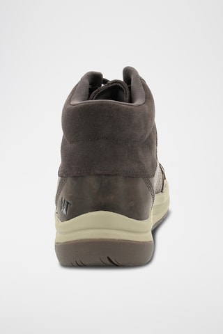 Baskets montantes en cuir Apa Cush - Gris et marron