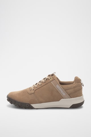 Baskets en cuir Hex Ready - Beige