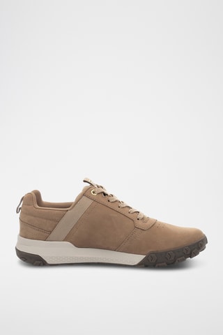 Baskets en cuir Hex Ready - Beige