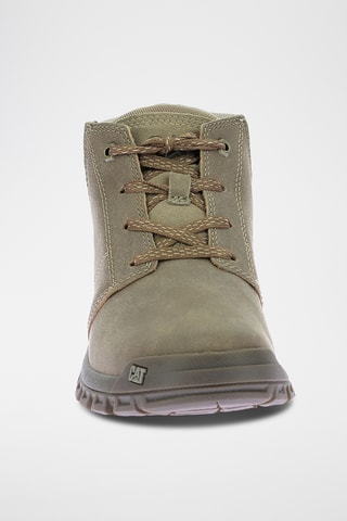 Baskets montantes en cuir Threshold - Beige