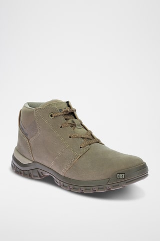 Baskets montantes en cuir Threshold - Beige