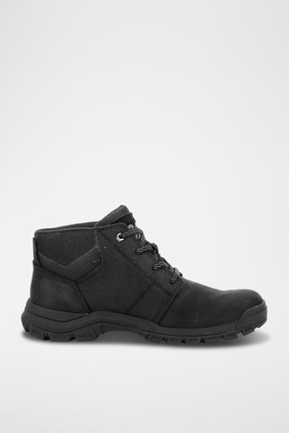 Baskets montantes en cuir Threshold - Noir