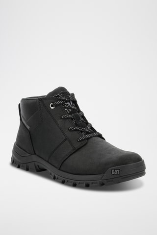 Baskets montantes en cuir Threshold - Noir