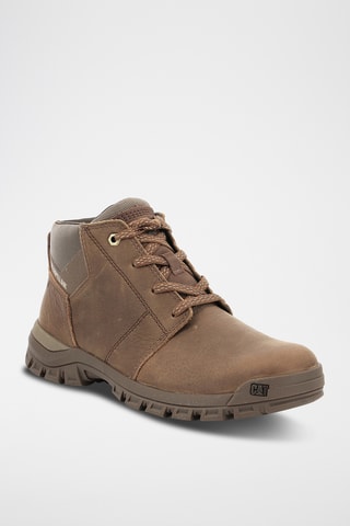 Baskets montantes en cuir Threshold - Beige